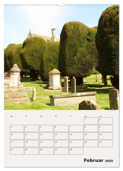 Lovely England Wunderschöne Reiseeindrücke (CALVENDO Wandkalender 2025)