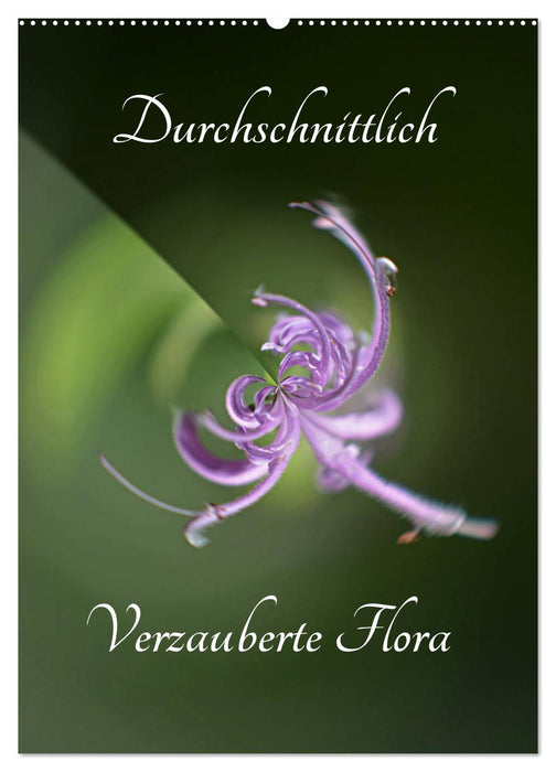 Durchschnittlich - Verzauberte Flora (CALVENDO Wandkalender 2025)