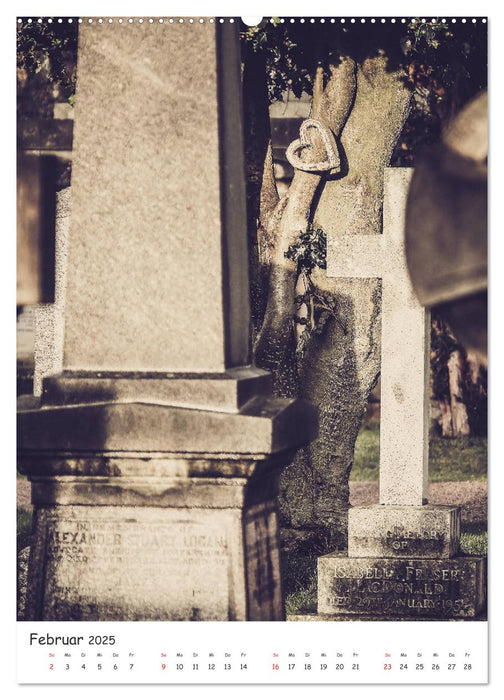 Dean Cemetery - Historischer Friedhof Edinburgh (CALVENDO Premium Wandkalender 2025)