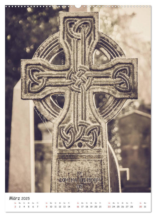 Dean Cemetery - Historischer Friedhof Edinburgh (CALVENDO Premium Wandkalender 2025)