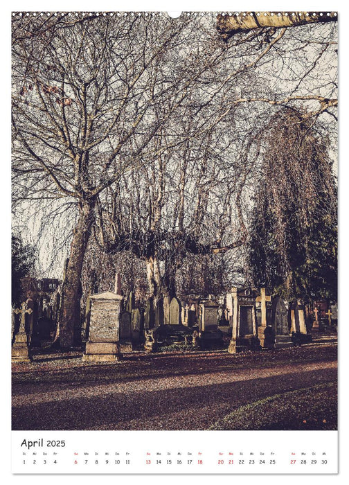 Dean Cemetery - Historischer Friedhof Edinburgh (CALVENDO Premium Wandkalender 2025)