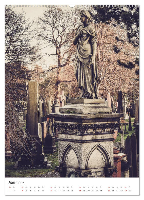 Dean Cemetery - Historischer Friedhof Edinburgh (CALVENDO Premium Wandkalender 2025)