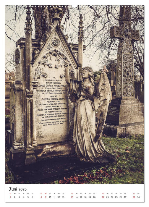 Dean Cemetery - Historischer Friedhof Edinburgh (CALVENDO Premium Wandkalender 2025)