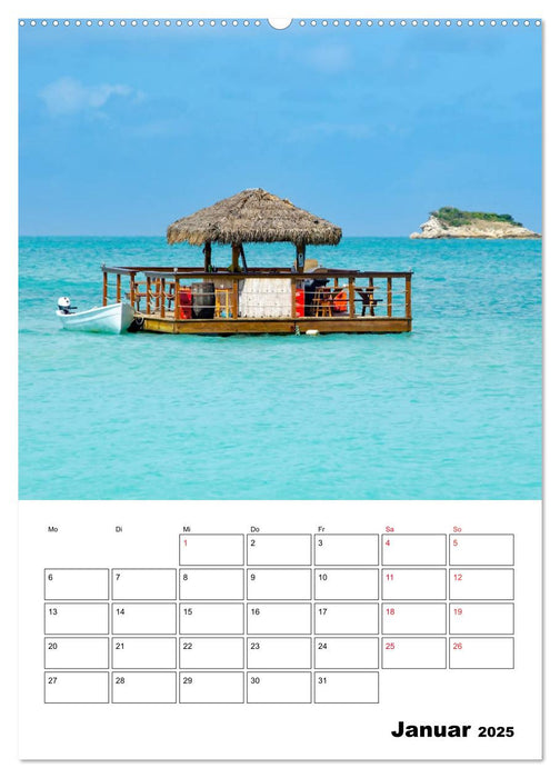 Karibik pur - mit Charme und Zauber (CALVENDO Premium Wandkalender 2025)