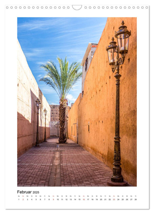 Marrakesch - Eine Stadt wie aus 1001 Nacht (CALVENDO Wandkalender 2025)