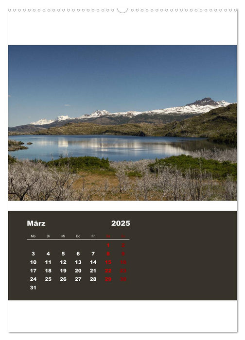 Patagonien (CALVENDO Wandkalender 2025)