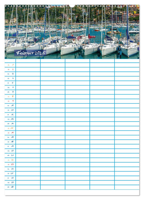 Malerisches Ligurien (CALVENDO Wandkalender 2025)