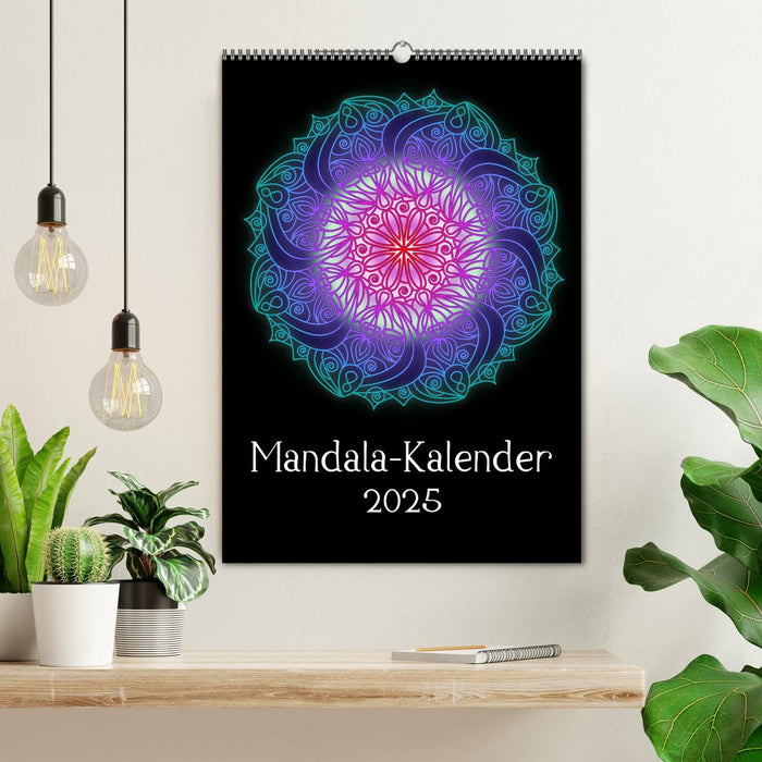 Mandala-Kalender 2025 (CALVENDO Wandkalender 2025)