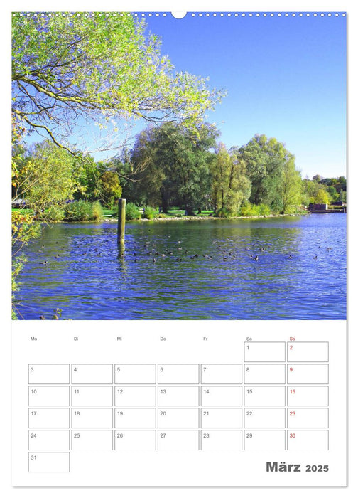 Mein Starnberger See - Die Perle im Fünfseenland im Jahresverlauf (CALVENDO Premium Wandkalender 2025)