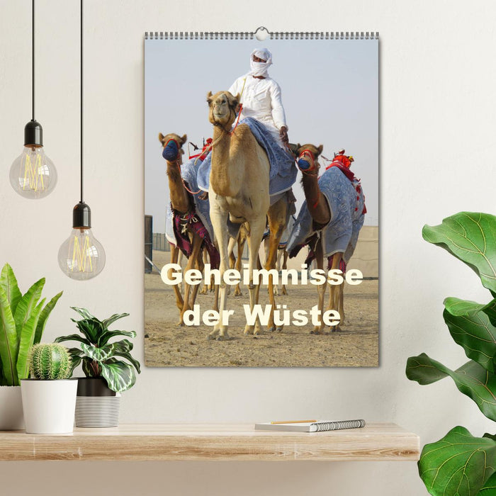 Geheimnisse der Wüste (CALVENDO Wandkalender 2025)