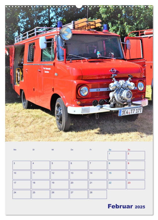 FEUERWEHR-Legende (CALVENDO Wandkalender 2025)