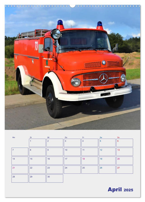 FEUERWEHR-Legende (CALVENDO Wandkalender 2025)