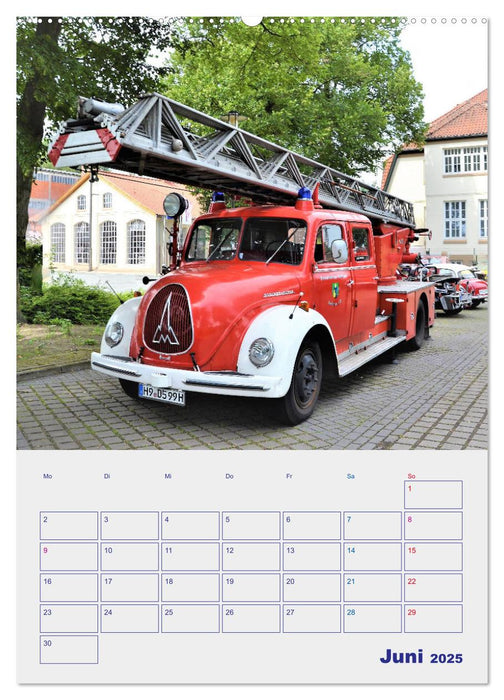 FEUERWEHR-Legende (CALVENDO Wandkalender 2025)