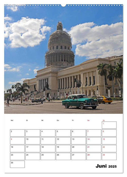 KARIBIK Oldtimer auf Kuba (CALVENDO Premium Wandkalender 2025)