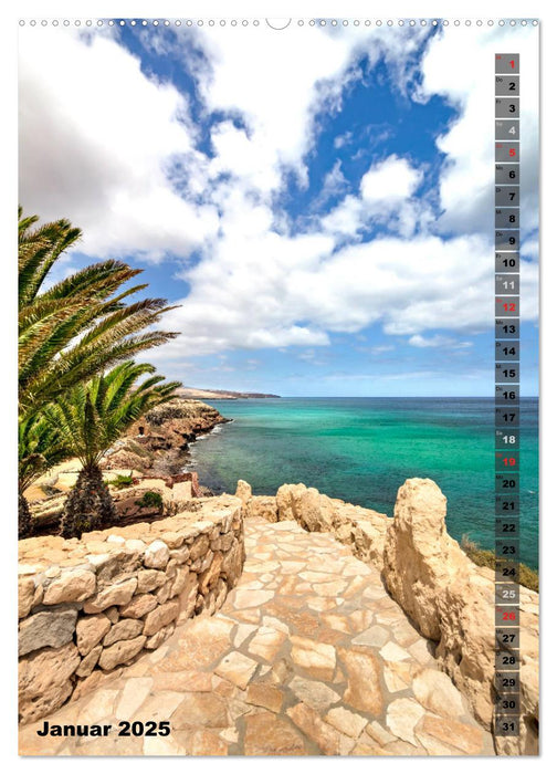 FUERTEVENTURA Südsee-Flair (CALVENDO Premium Wandkalender 2025)