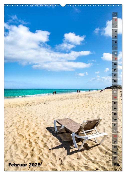 FUERTEVENTURA Südsee-Flair (CALVENDO Premium Wandkalender 2025)