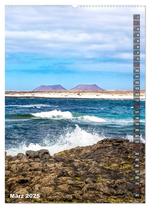 FUERTEVENTURA Südsee-Flair (CALVENDO Premium Wandkalender 2025)