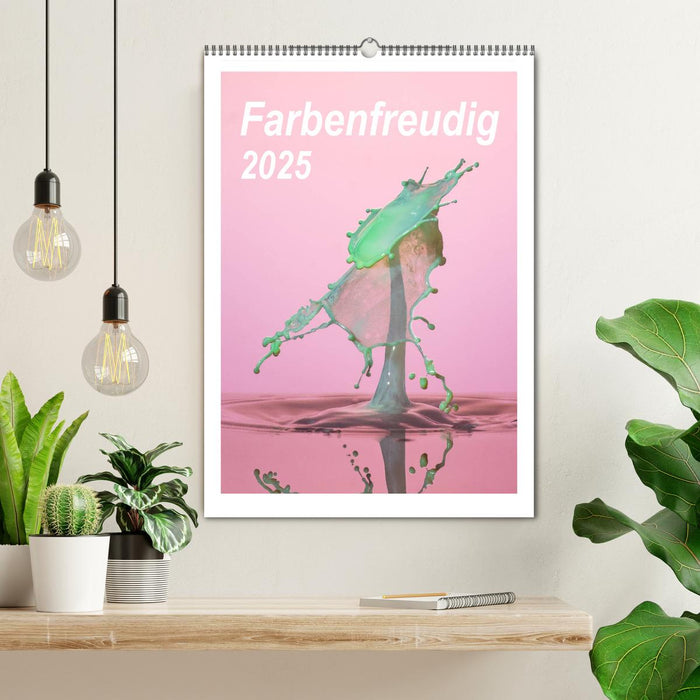 Farbenfreudig (CALVENDO Wandkalender 2025)