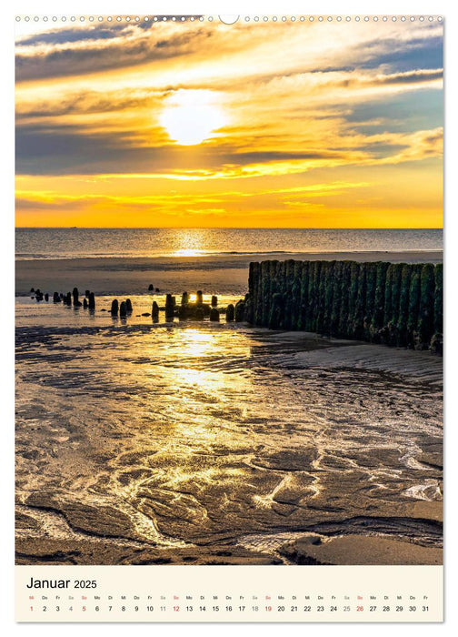 INSEL SYLT, Berauschende Natürlichkeit (CALVENDO Premium Wandkalender 2025)