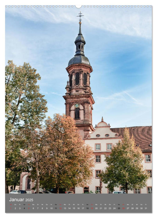 Stadtkirche St.Marien Gengenbach (CALVENDO Premium Wandkalender 2025)