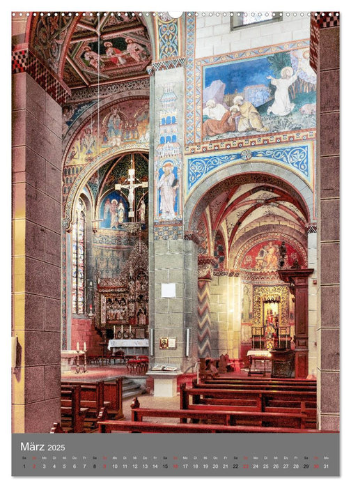 Stadtkirche St.Marien Gengenbach (CALVENDO Premium Wandkalender 2025)