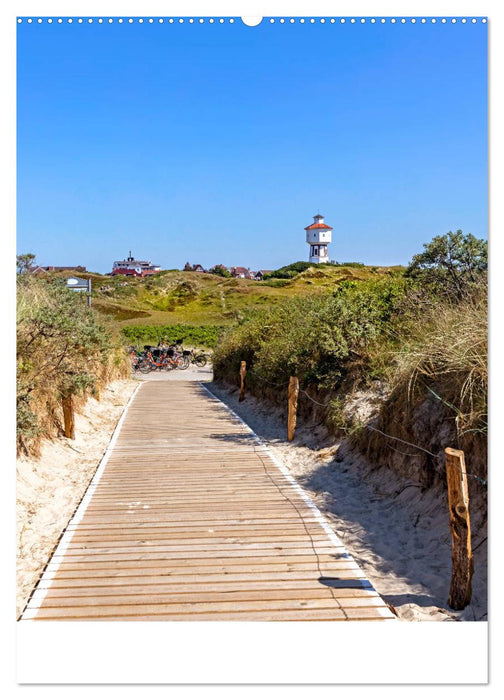 LANGEOOG Strandspaziergang (CALVENDO Premium Wandkalender 2025)