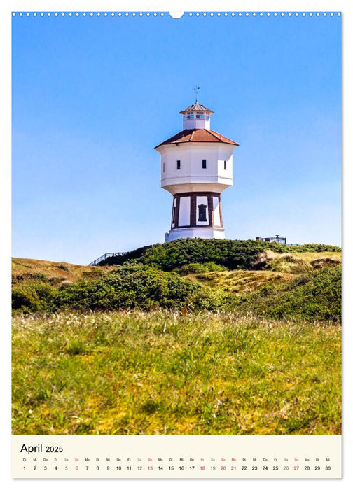 LANGEOOG Strandspaziergang (CALVENDO Premium Wandkalender 2025)