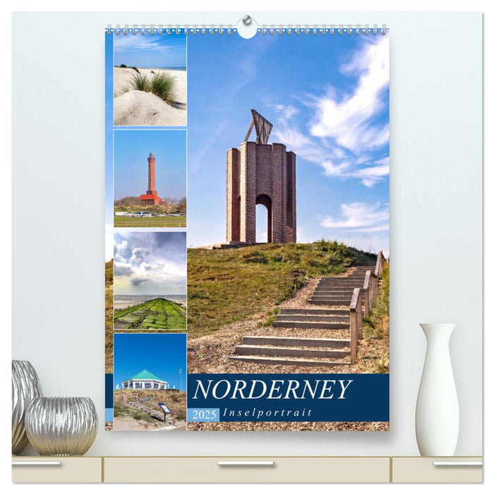 Norderney Inselportrait (CALVENDO Premium Wandkalender 2025)