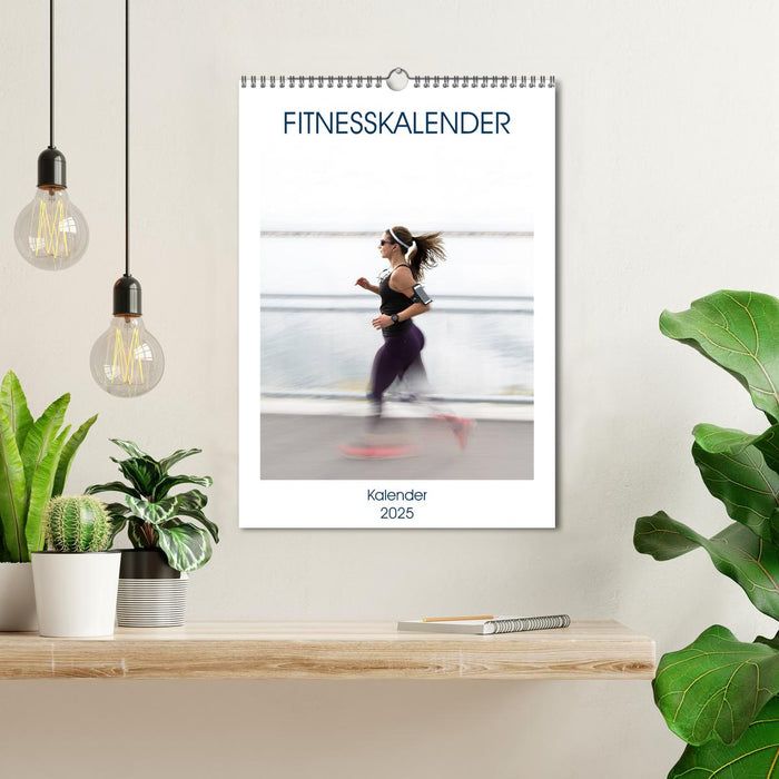 Fitnesskalender (CALVENDO Wandkalender 2025)