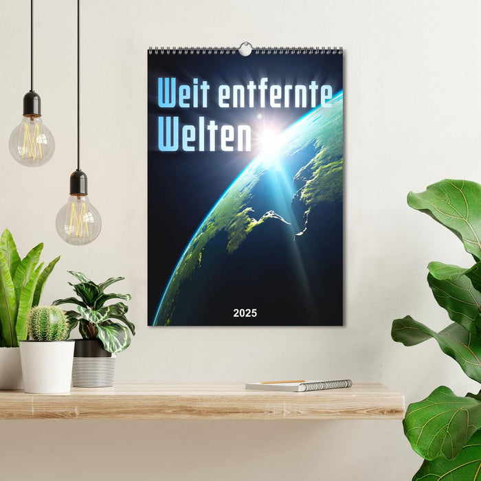 Weit entfernte Welten (CALVENDO Wandkalender 2025)