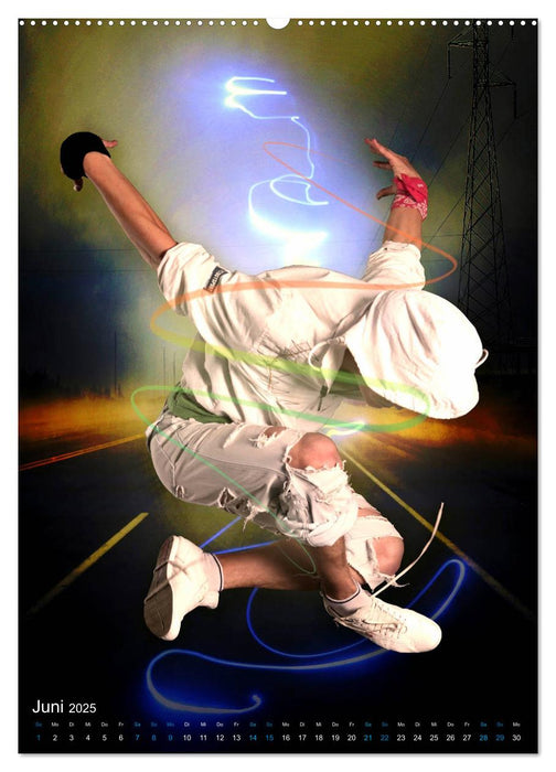 Streetdance - Dynamik pur (CALVENDO Premium Wandkalender 2025)