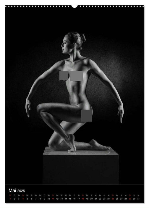 BODY SCULPTURE (CALVENDO Premium Wandkalender 2025)