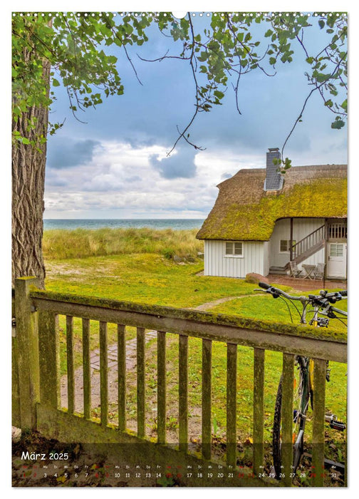 Wunderbare Ostseelandschaft Fischland-Darß-Zingst (CALVENDO Wandkalender 2025)