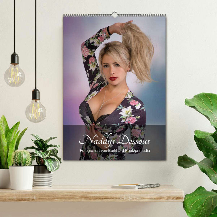 Naddys Dessous (CALVENDO Wandkalender 2025)