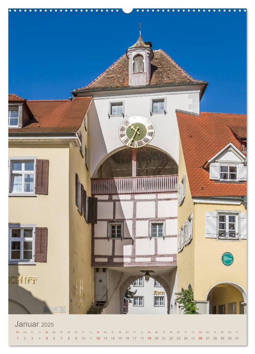 MEERSBURG UND KONSTANZ Historie am Bodensee (CALVENDO Wandkalender 2025)