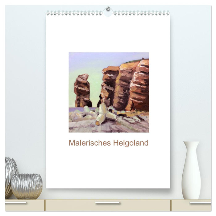 Malerisches Helgoland (CALVENDO Premium Wandkalender 2025)