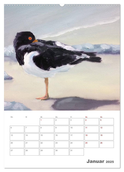 Malerisches Helgoland (CALVENDO Premium Wandkalender 2025)