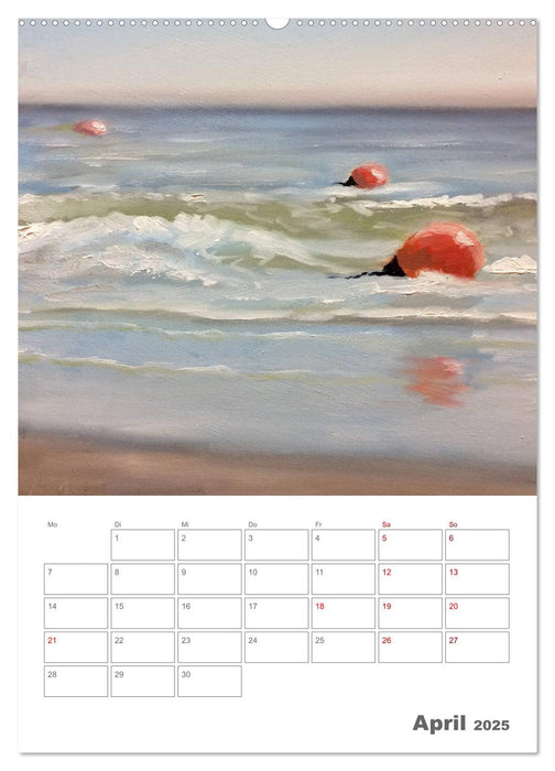 Malerisches Helgoland (CALVENDO Premium Wandkalender 2025)