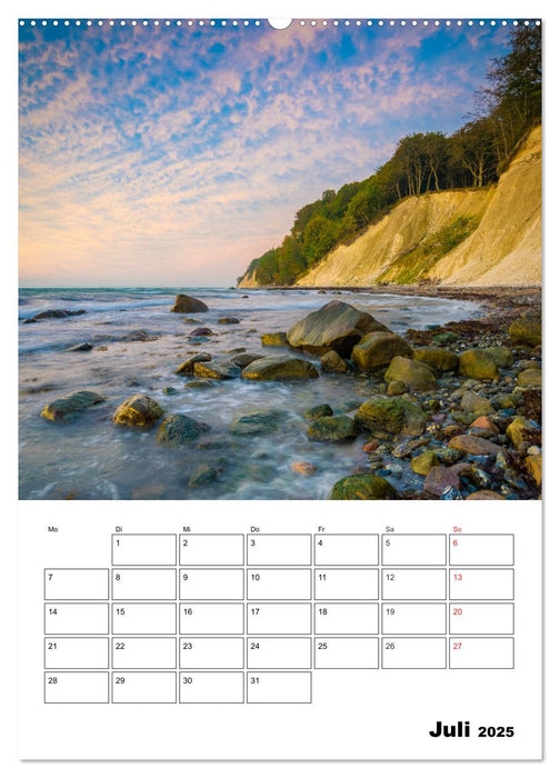 Insel Rügen - Wilde Schönheit an der Ostsee (CALVENDO Premium Wandkalender 2025)