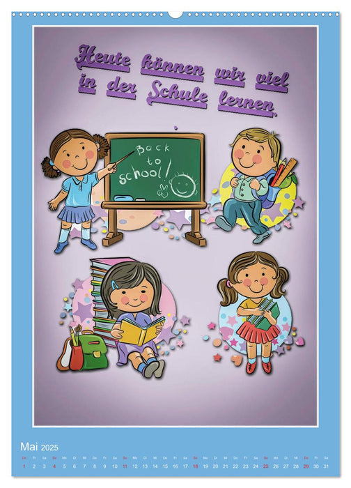 KINDER KINDER (CALVENDO Premium Wandkalender 2025)