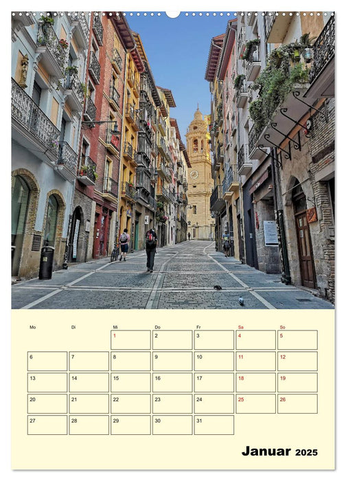 Buen Camino - Mein Jakobsweg - Camino Francés (CALVENDO Premium Wandkalender 2025)