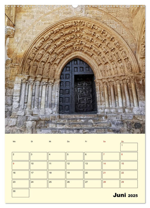 Buen Camino - Mein Jakobsweg - Camino Francés (CALVENDO Premium Wandkalender 2025)