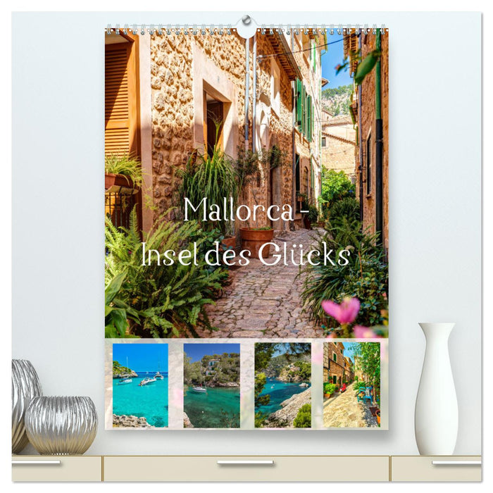 Mallorca - Insel des Glücks (CALVENDO Premium Wandkalender 2025)