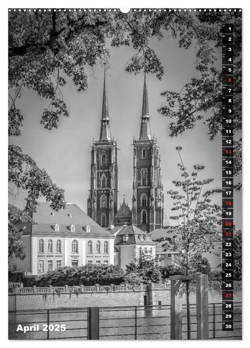 STADTBILDER Monochrome Momente (CALVENDO Premium Wandkalender 2025)