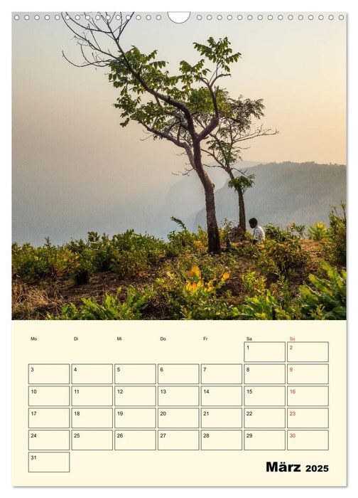 Lebendiges Westafrika - Mauretanien, Senegal, Guinea, Bissau (CALVENDO Wandkalender 2025)