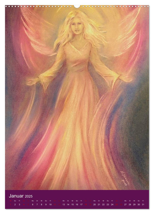 Meine schönsten Engelbilder - Marita Zacharias (CALVENDO Wandkalender 2025)