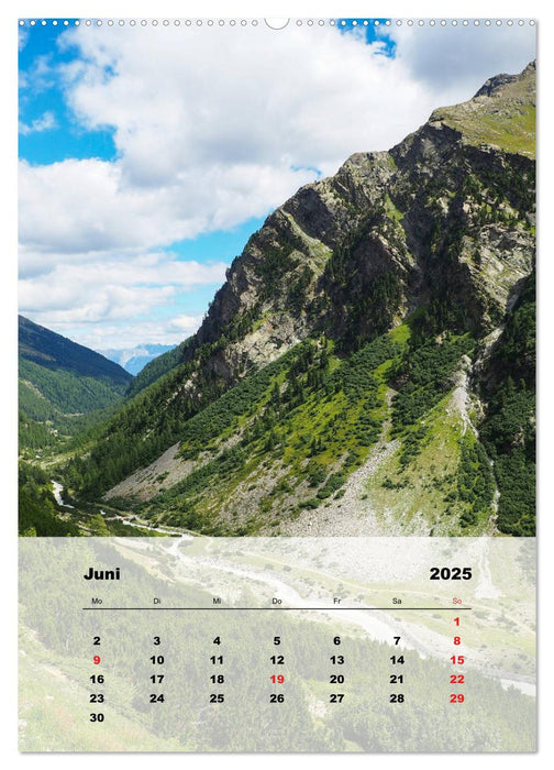 Bergwelten (CALVENDO Premium Wandkalender 2025)