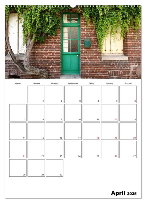 Veules Les Roses (CALVENDO Premium Wandkalender 2025)