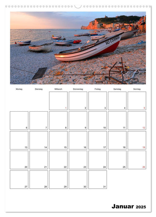 Wunderschöne Normandie (CALVENDO Premium Wandkalender 2025)