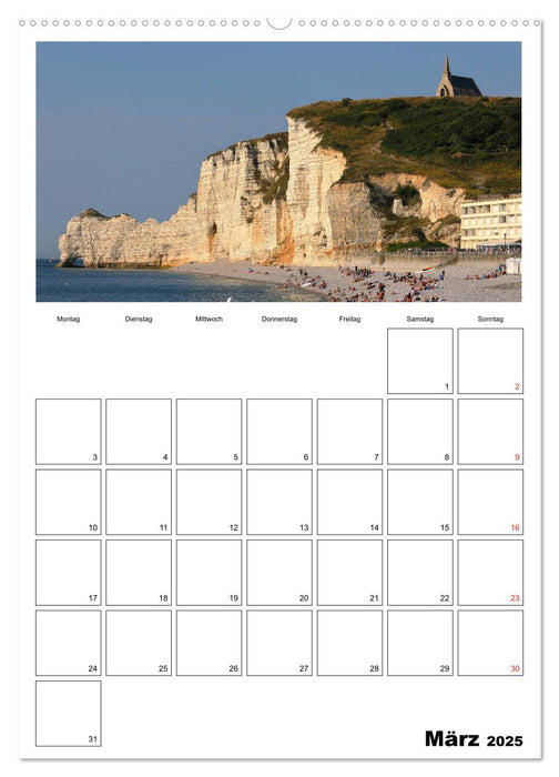 Wunderschöne Normandie (CALVENDO Premium Wandkalender 2025)